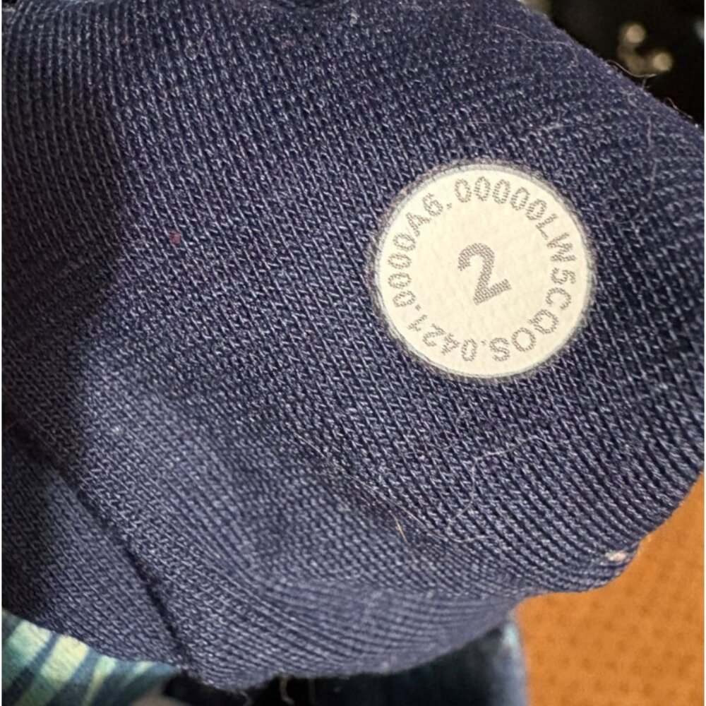 Like New Lululemon Wunder Train High-Rise Tight 25" Foil Flux Blue Leggings 2 - Picture 8 of 8